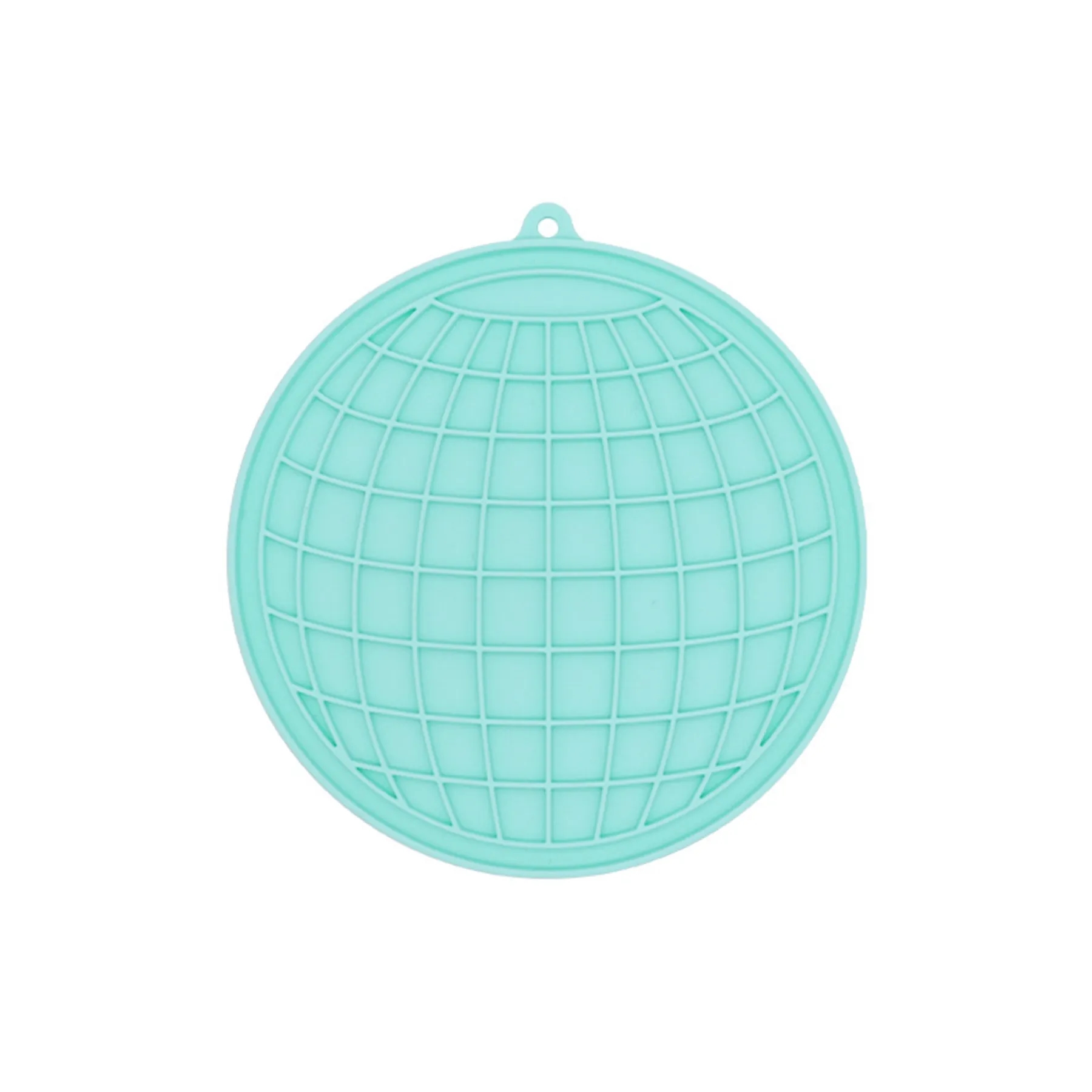 Earth Shaped Silicone Pet Slow Feeder Plate 12