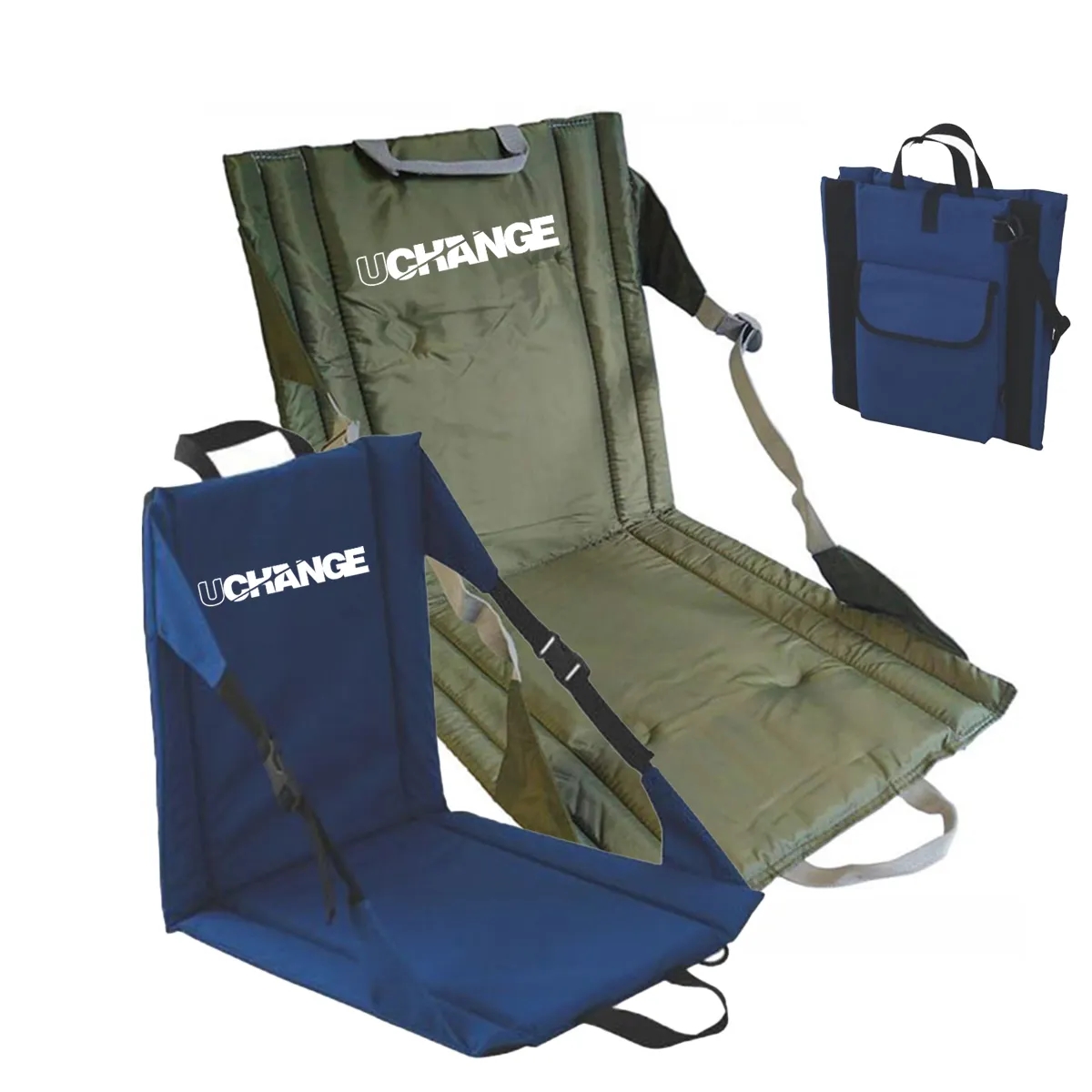 Portable Folding Outdoor Stadium Seat With Adjustable Strap 7