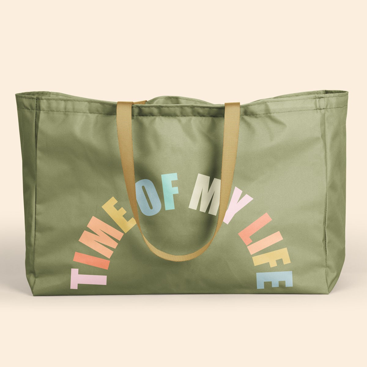 BABS OVERSIZED TOTE - 4CP POLY