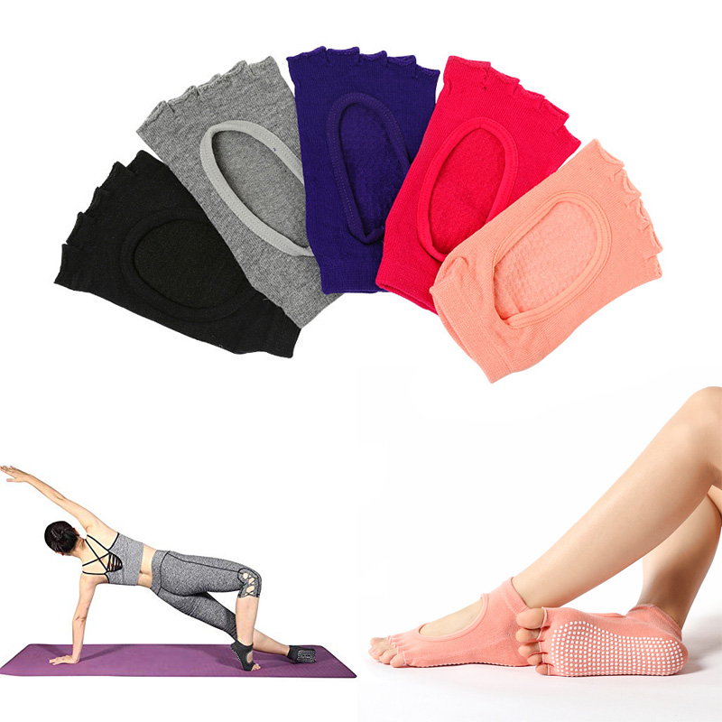 Five Toes Non-Slip Sports Yoga Socks 1