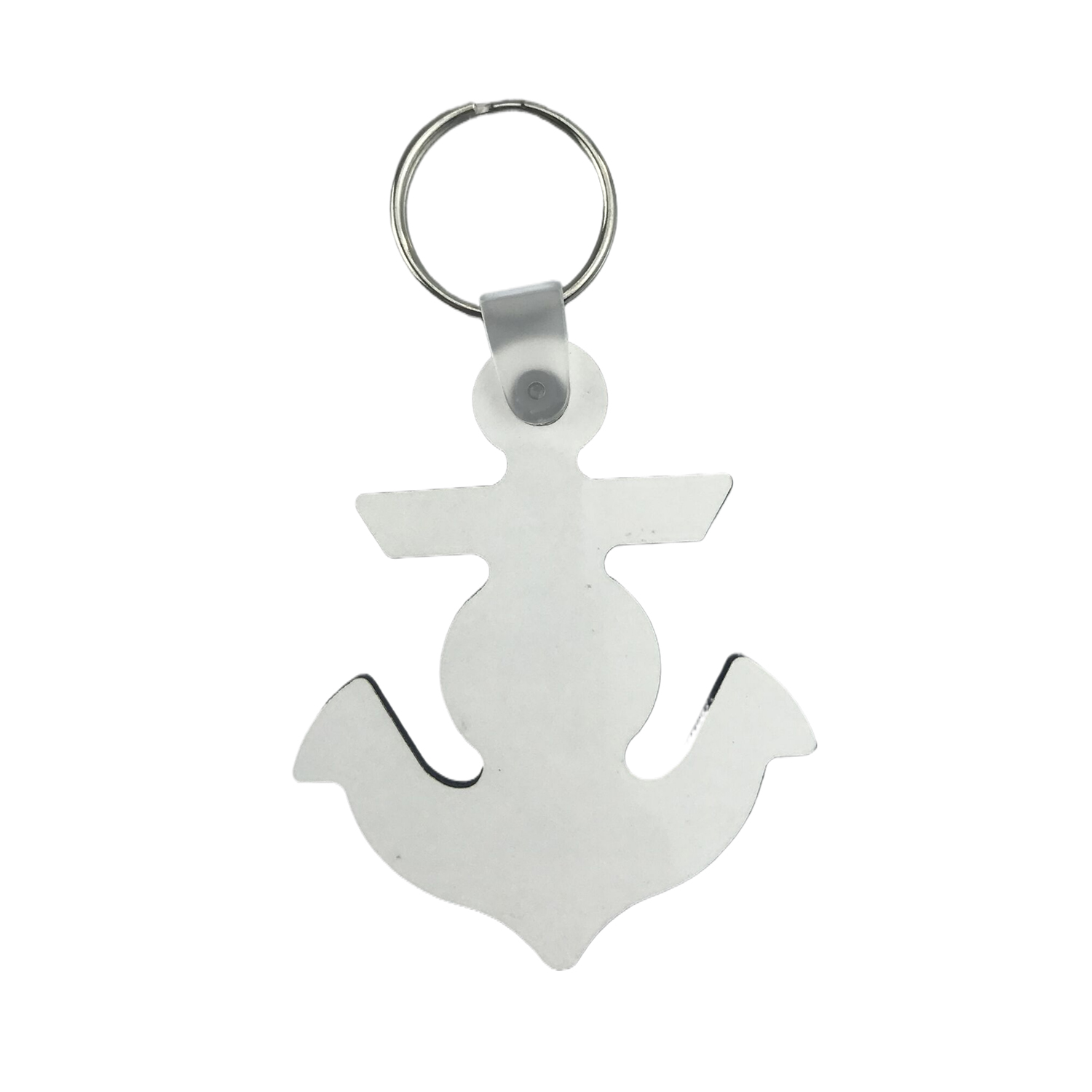 Anchor Shaped Sublimation MDF Keychain 4
