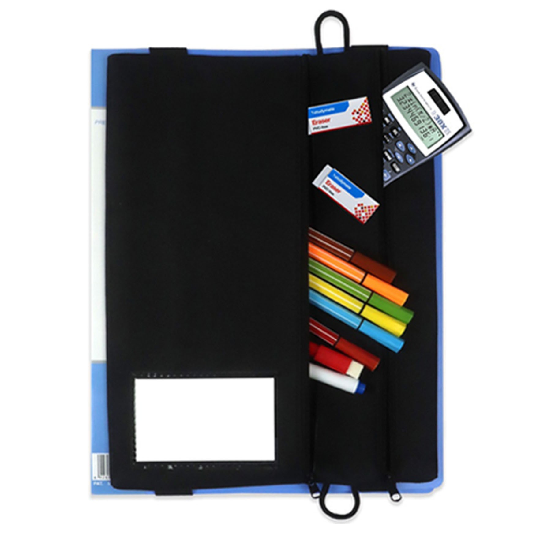 Elastic Band Multi Pocket Pen Holder 2