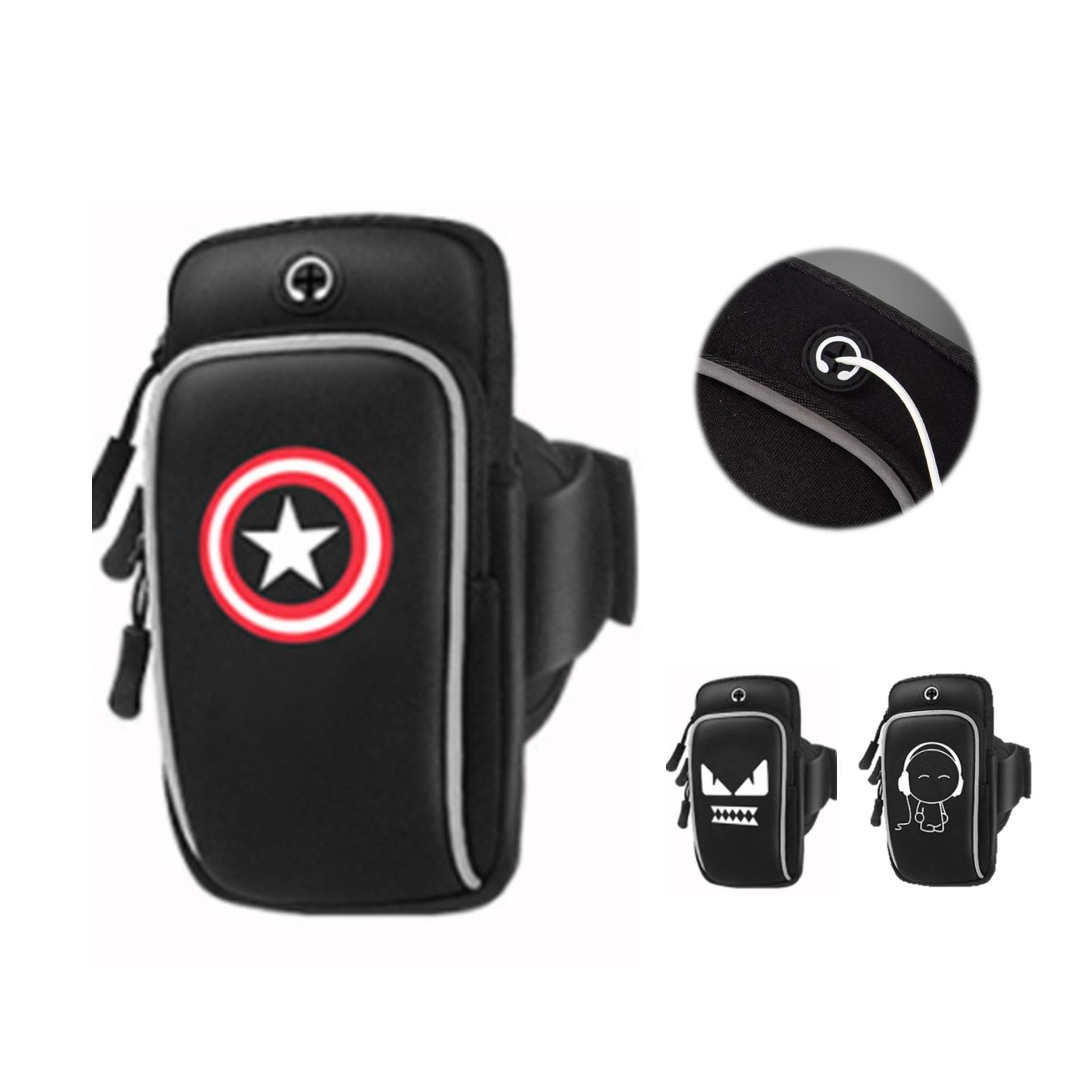 Night Running Luminous Phone Arm Bag 3
