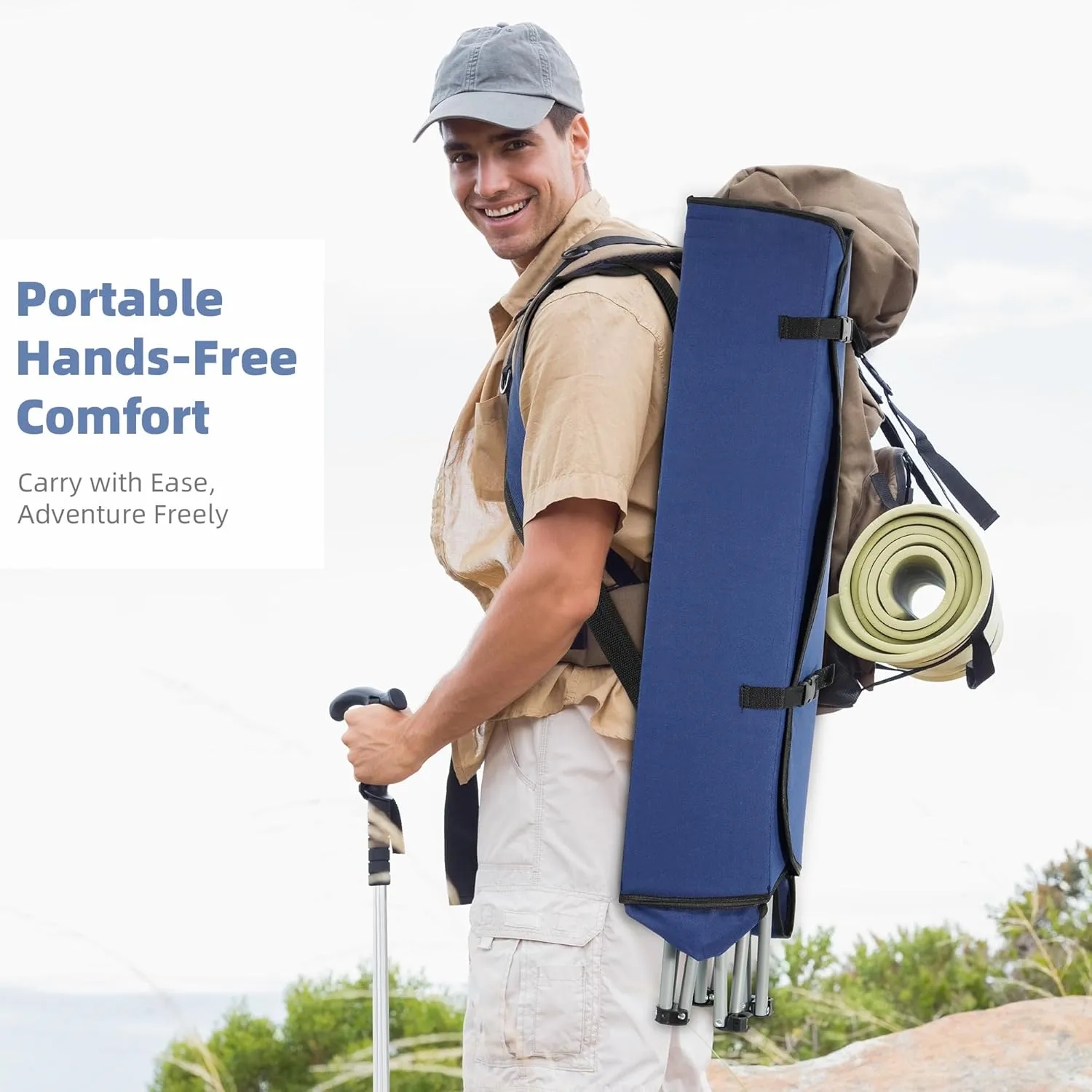 Camping Recliner Support with Carrying Bag 2