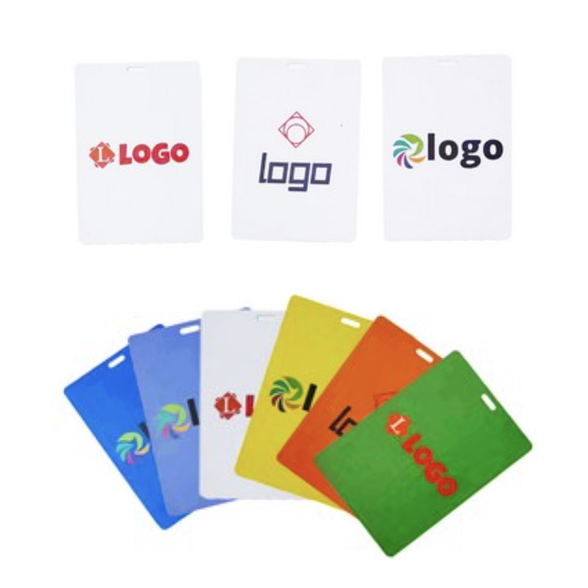 Custom Full Color PVC ID Badge Working Card 2