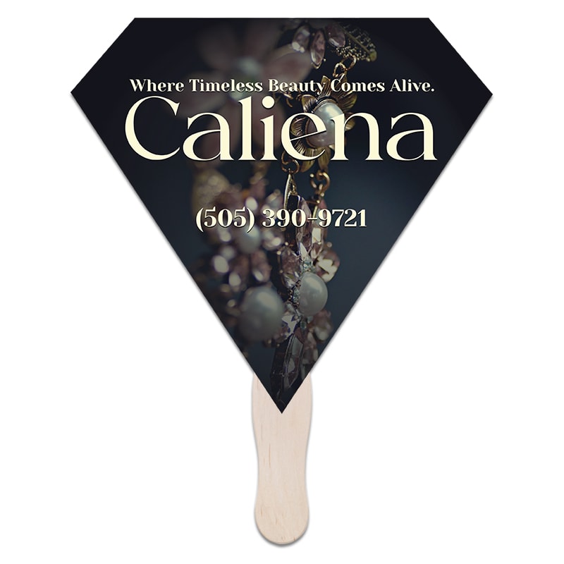 Gem Diamond Hand Fans 4