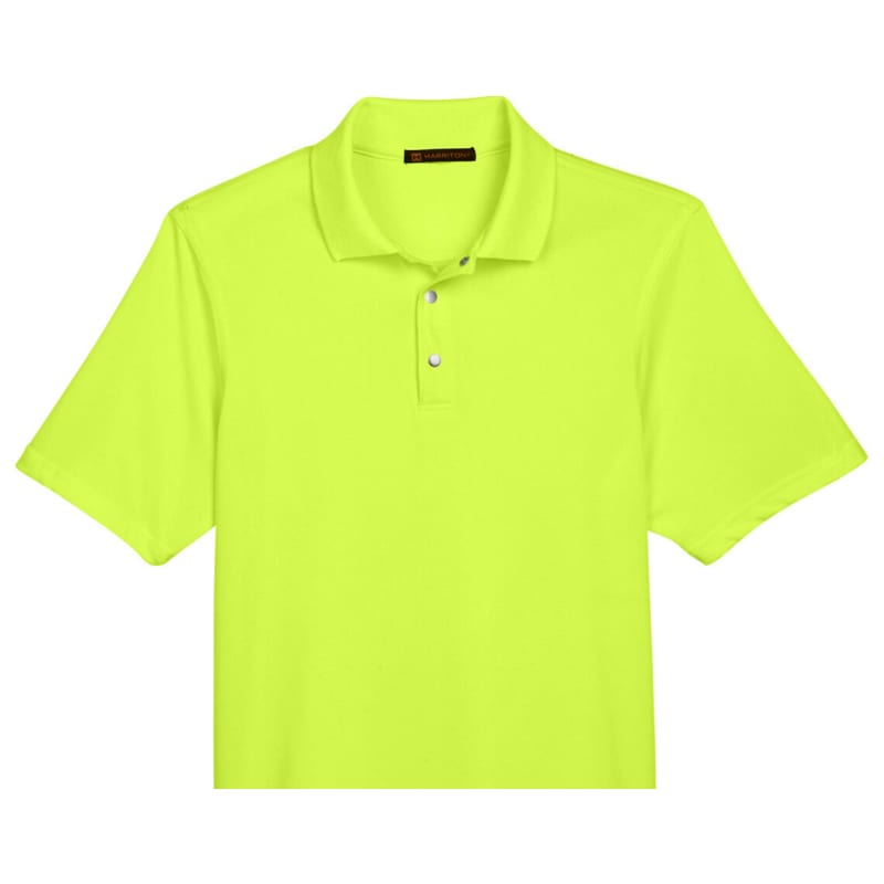 Harriton Men's Advantage Snag Protection Plus IL Snap Placket Polo 16