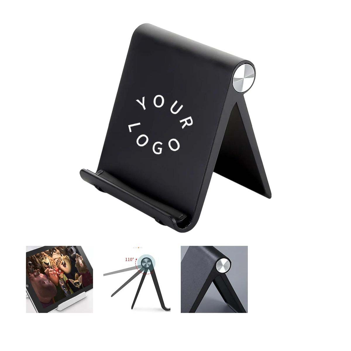 Portable Tablet Holder with Triangular Support 2