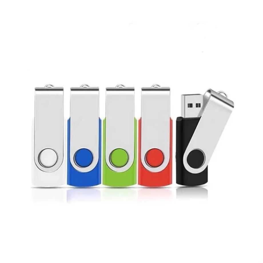 4GB Metal Rotating Flash Drive 1