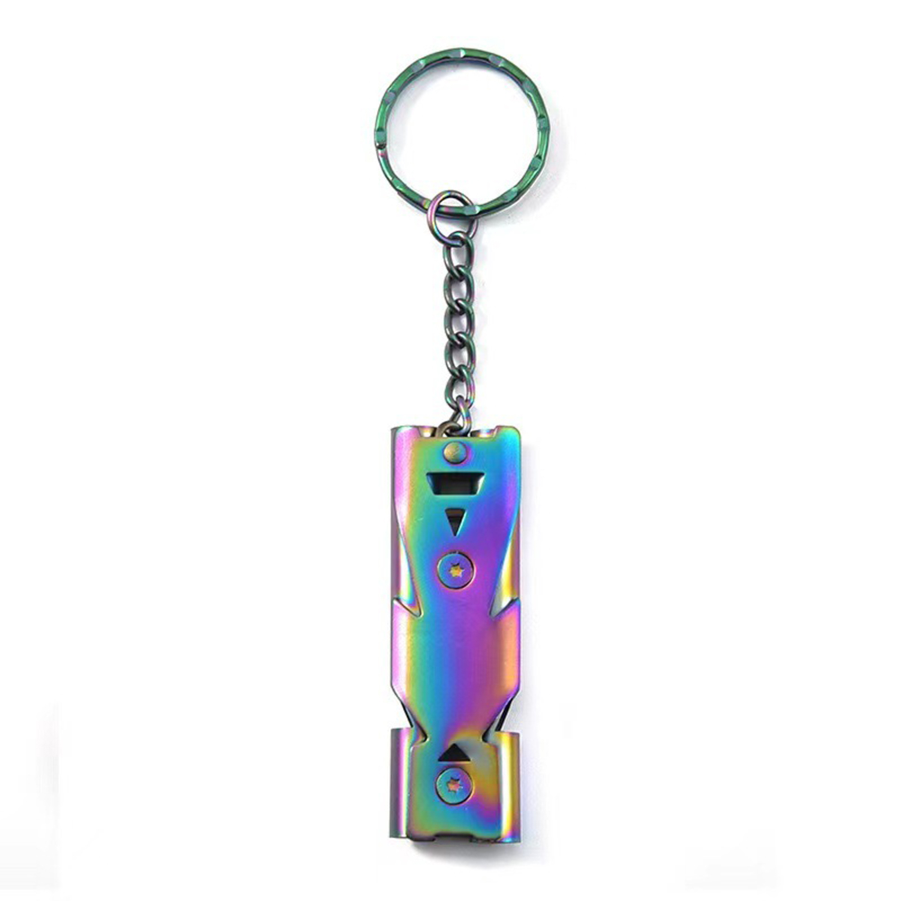 Stainless Steel Outdoor Rescue Whistle 8