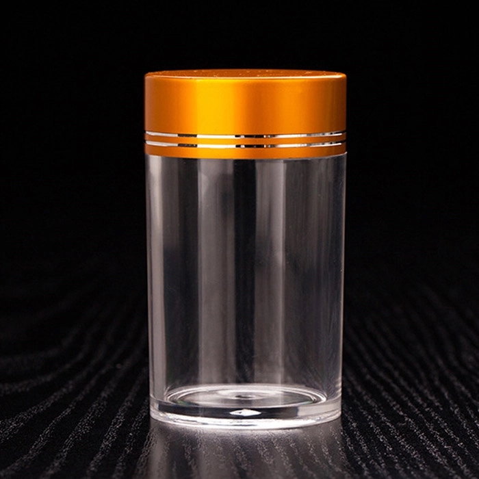 4oz Acrylic Straight Sided Single Wall Jars 4