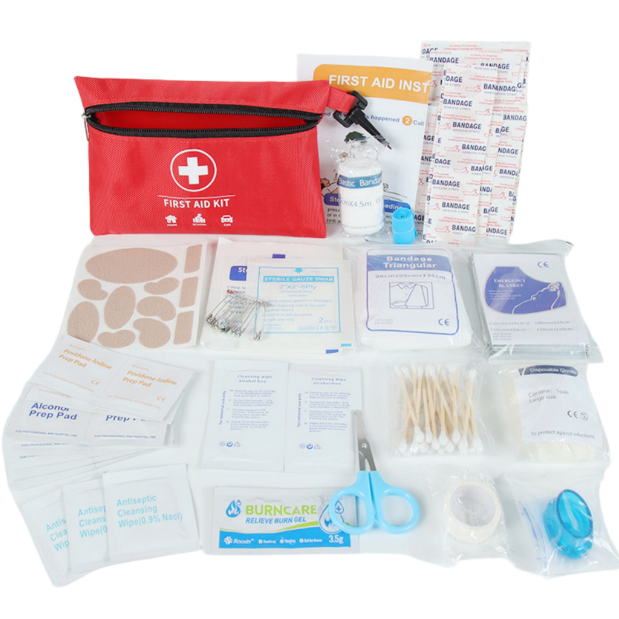 140 Piece Small First Aid Kits 2