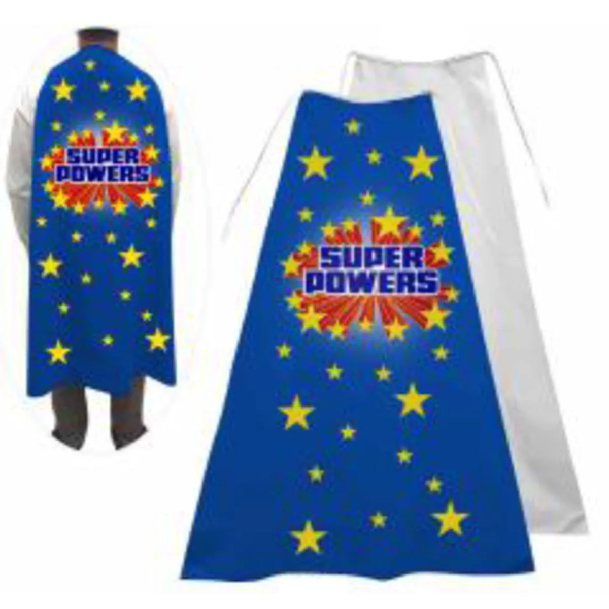 Sublimated or Blank Polyester Super Hero Cape 2