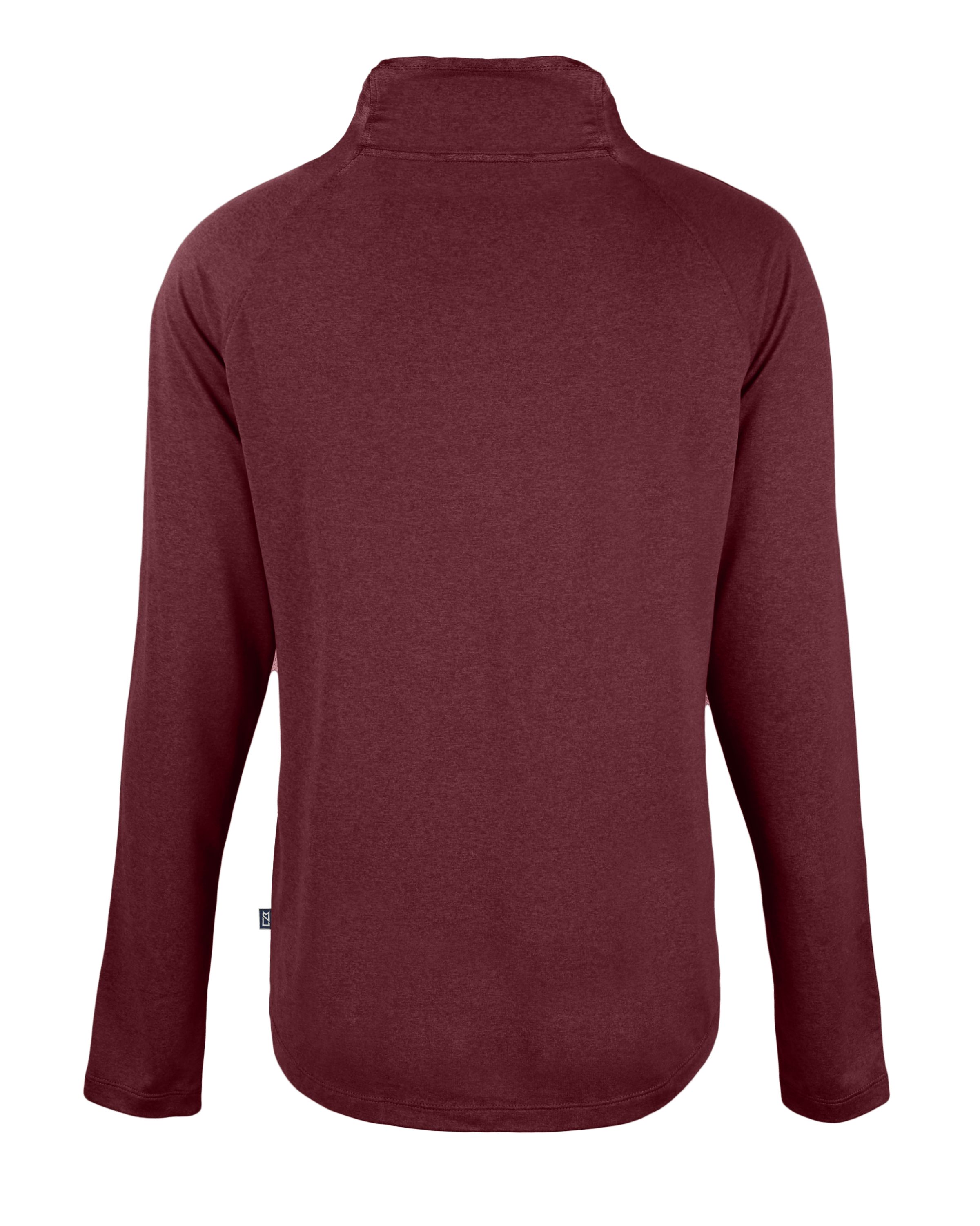 Cutter & Buck Coastline Recycled Double Peached Womens Funnel Neck Pullover 14