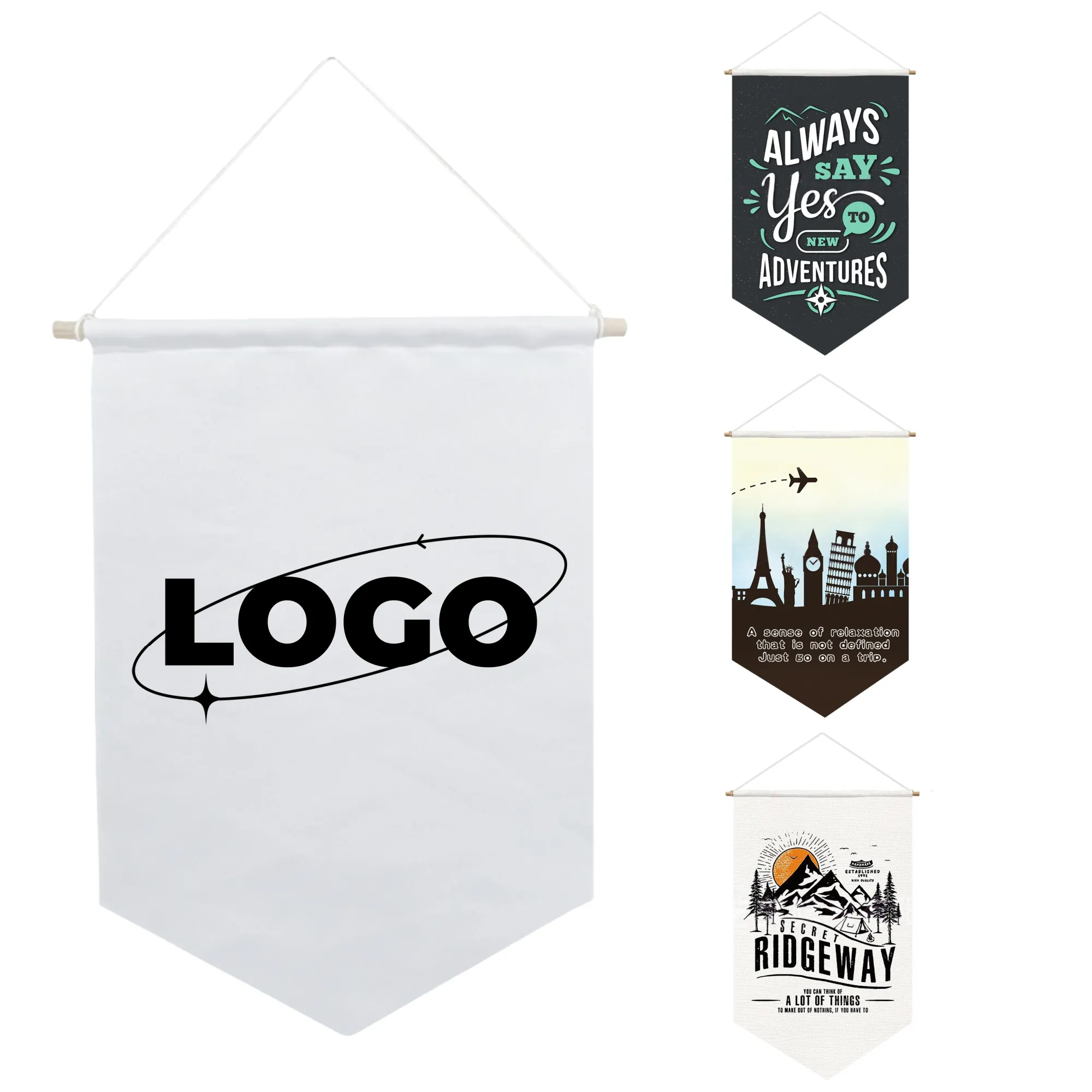 Customizable Outdoor Hanging Flags 1