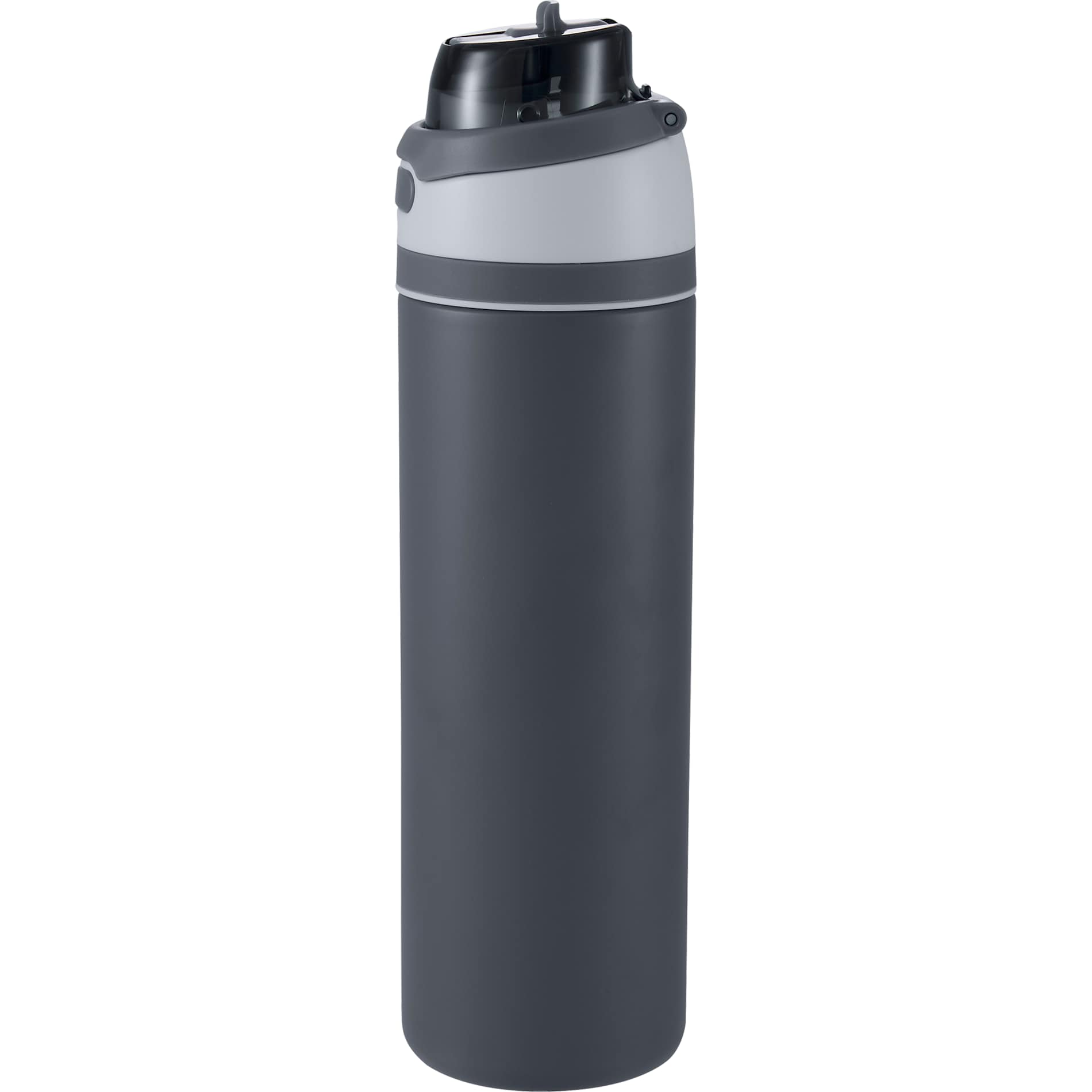 Elvin 28oz Recycled Stainless Flip Straw Bottle, custom water bottle with logo imprint 155