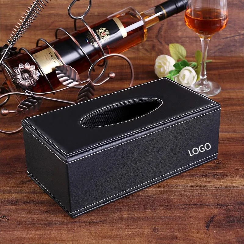 Black Rectangle Tissue Box Cover 7