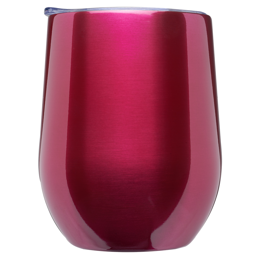 11 oz Largo Stemless Wine Glass with Lid 48