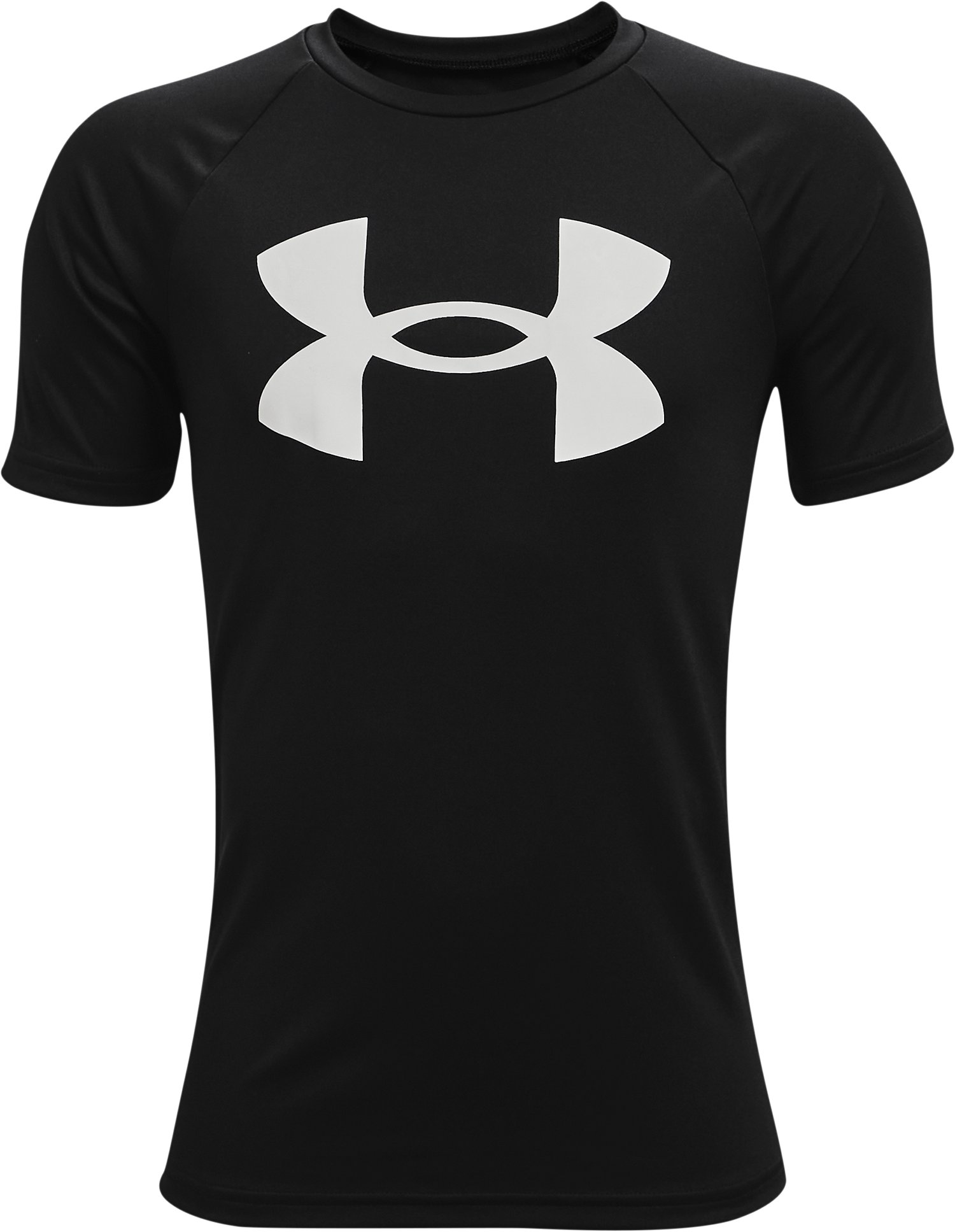 UA Tech Big Logo Boys' Short Sleeve 1
