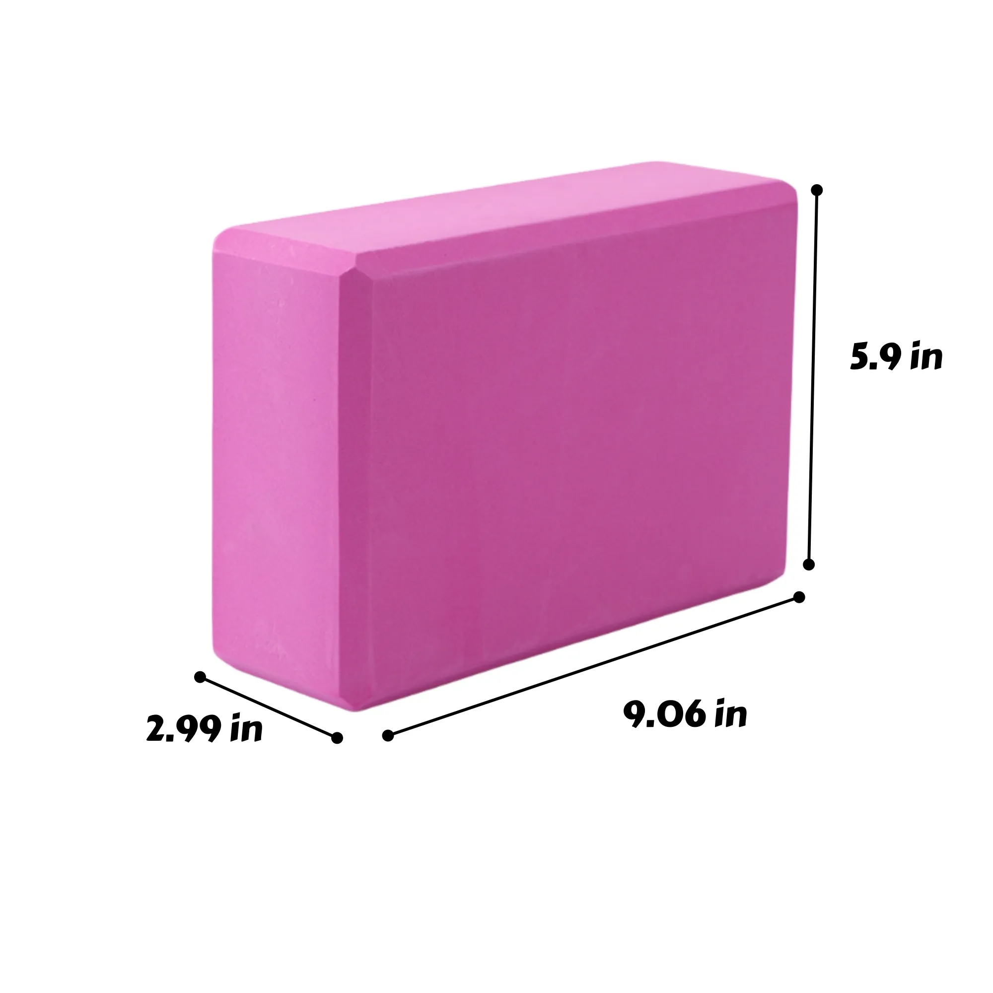Yoga Block Brick Exercise Fitness Prop 2