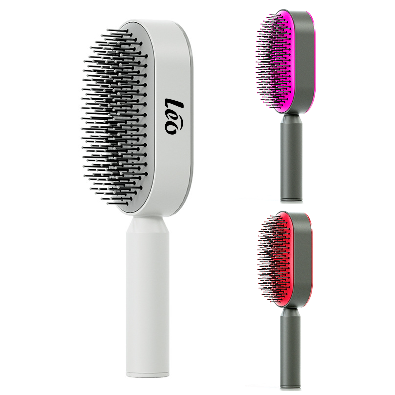 Self Cleaning Air Cushion Massager Comb 2