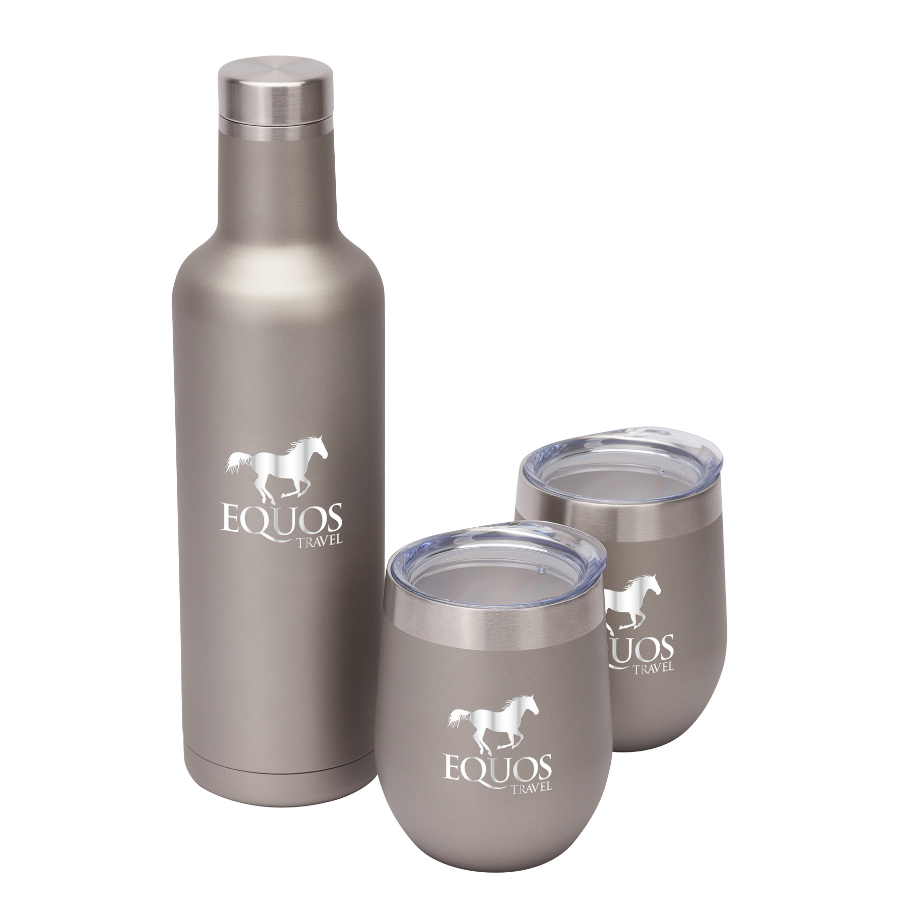Bliss Wine Bottle & 2 Tumbler Gift Set 18