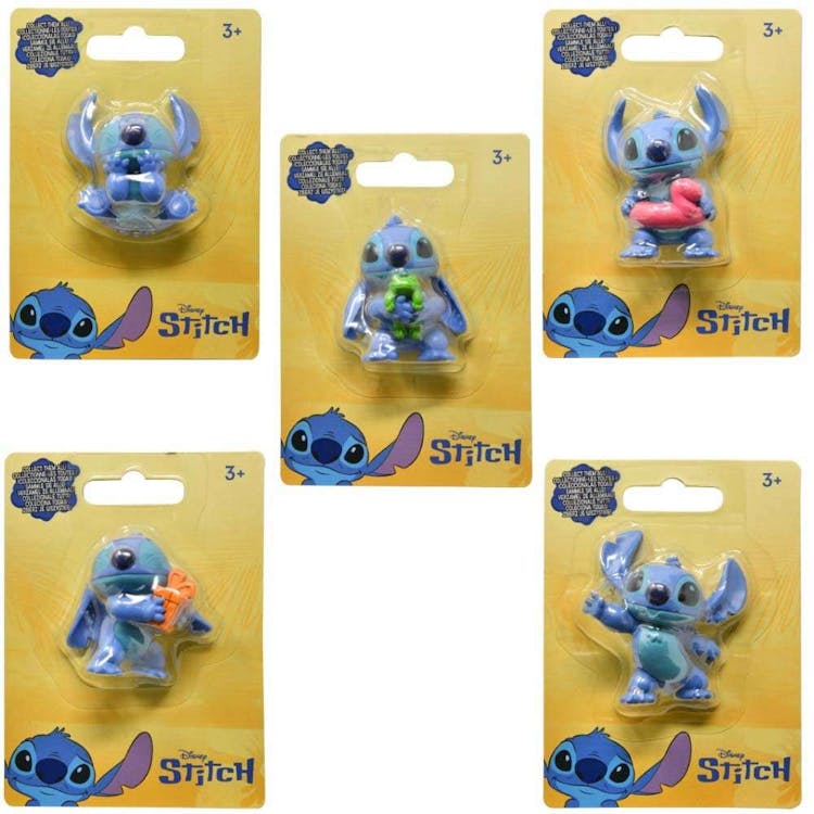 Stitch Action Figure - Five Assorted 2" 2
