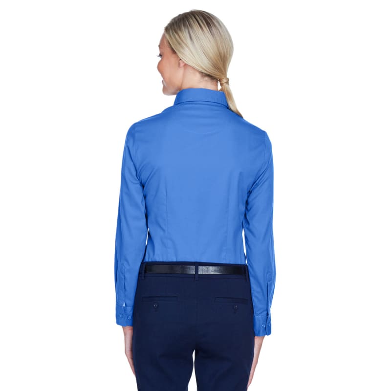UltraClub Ladies' Whisper Twill 1