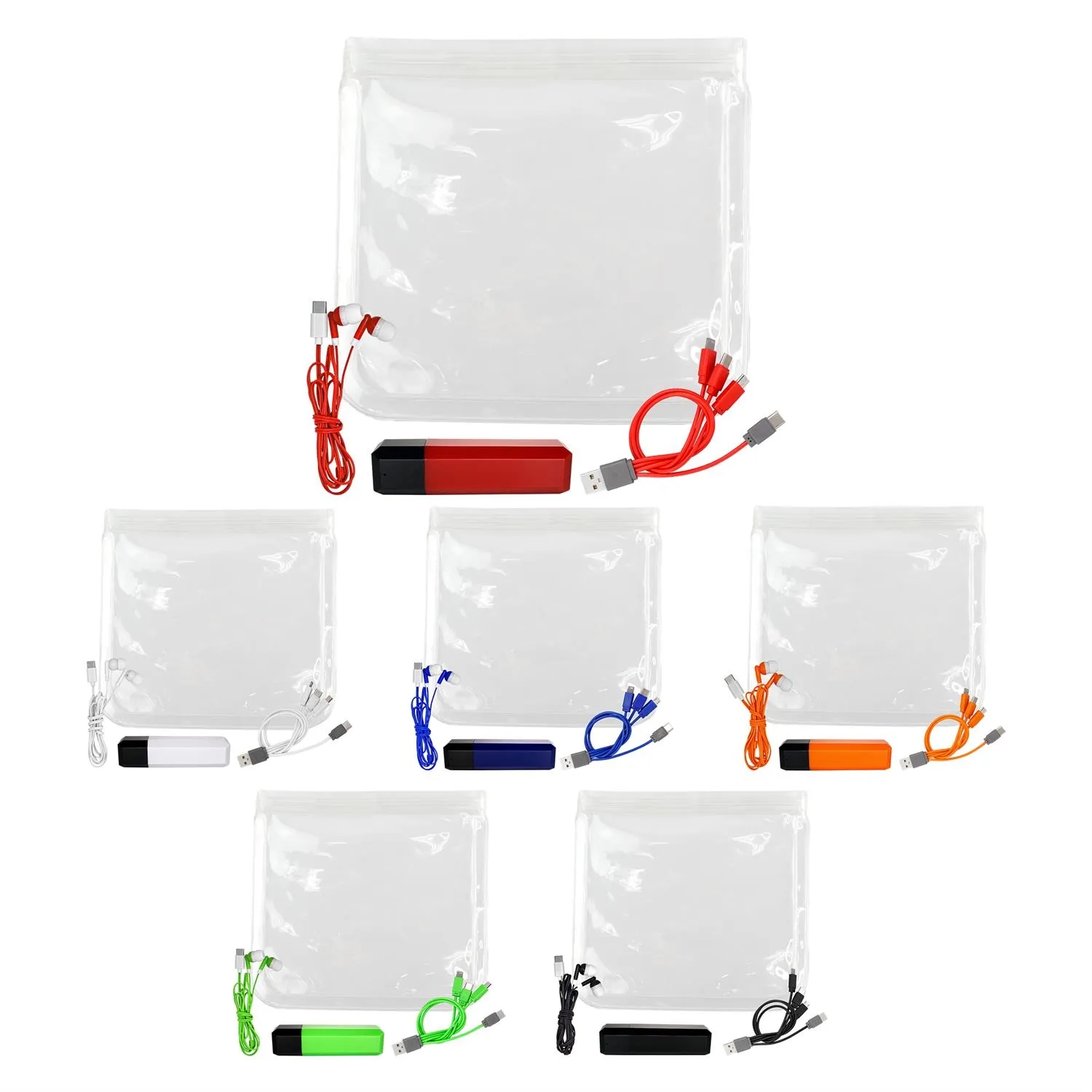 Clear Viper Cable, Ear Bud & Cloth Set 9