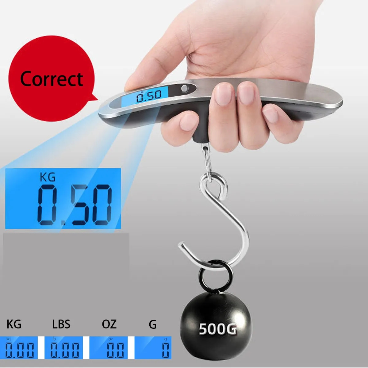 Portable Digital Hand Luggage Weight Scale 2
