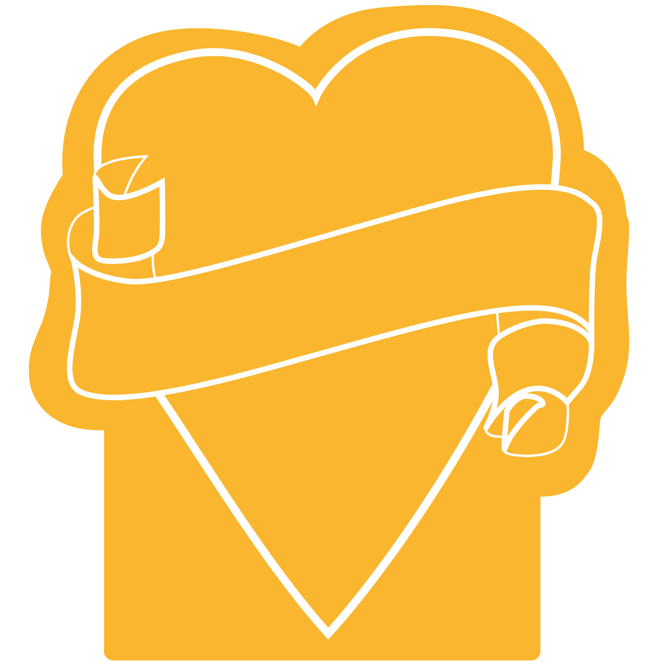 Foam Heart Mitt 18