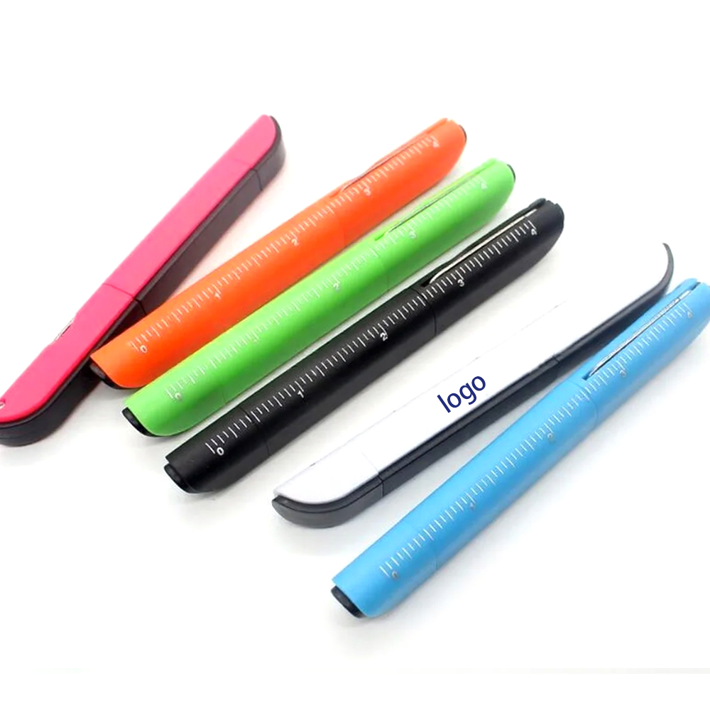 Custom Logo Multi Function Ballpoint Pen with Ruler 6