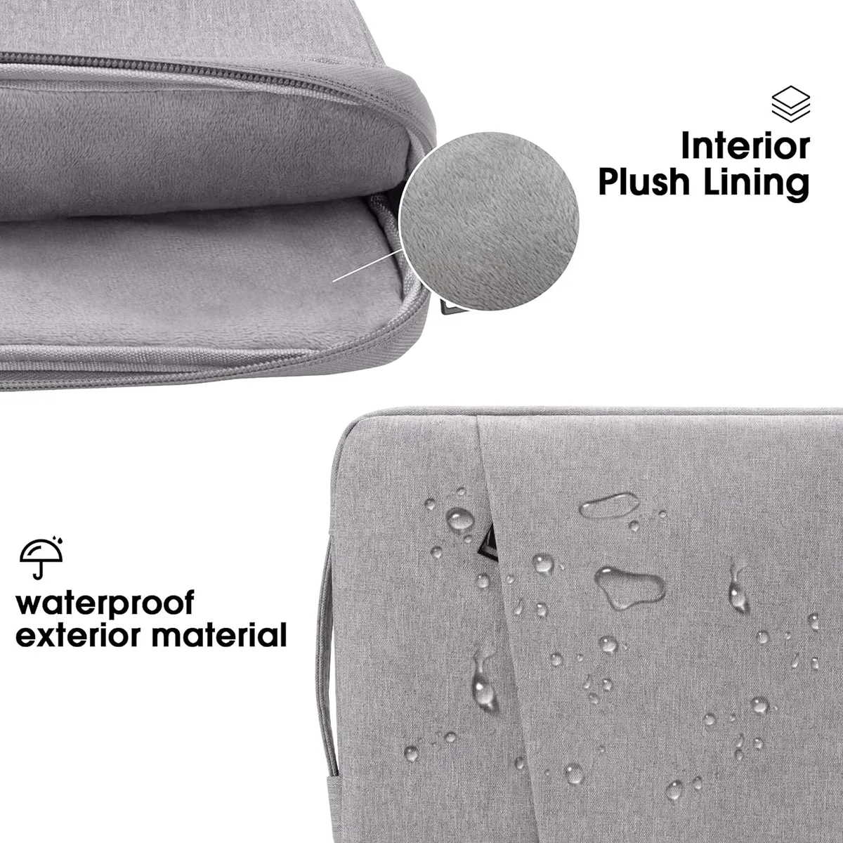 13.3" Laptop Sleeve with Front Pocket 4