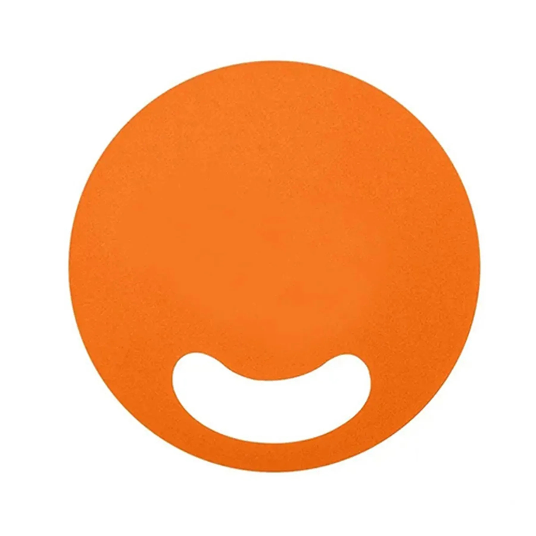 Round Plastic Hand Fan With Finger Hole 2