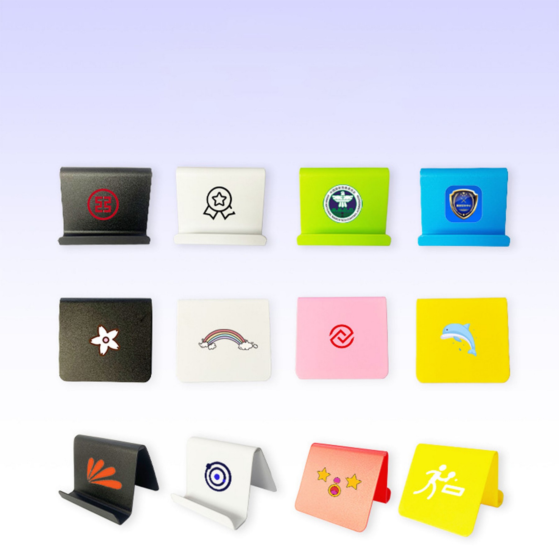 Plastic Solid Color Phone Stand 3
