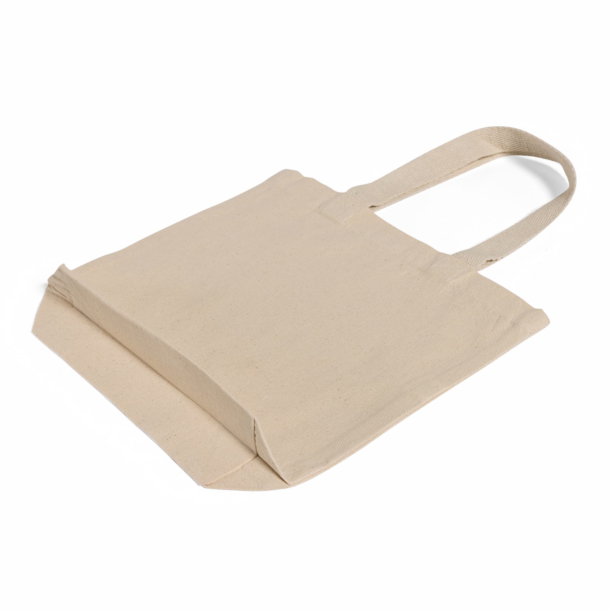 12" Small Canvas Tote Bag 7