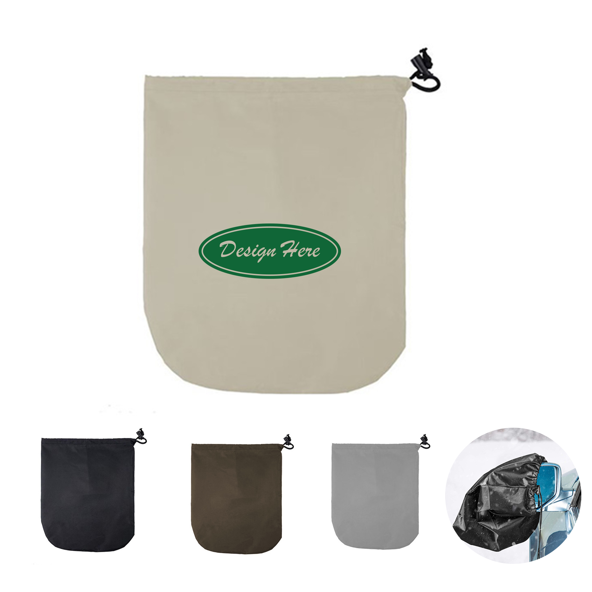 Car Mirror Shield for Protection Against Sun, Dust, and Snow 2