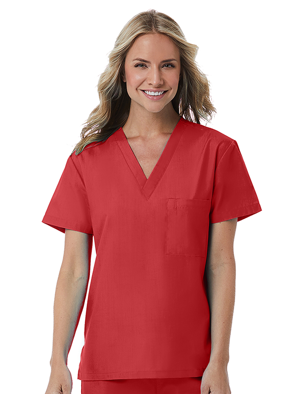 Maevn - Red Panda - Unisex One-Pocket V-Neck Top 12