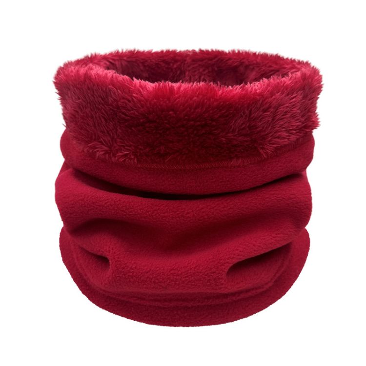 Winter Neck Warmer Circle Loop Scarves 4