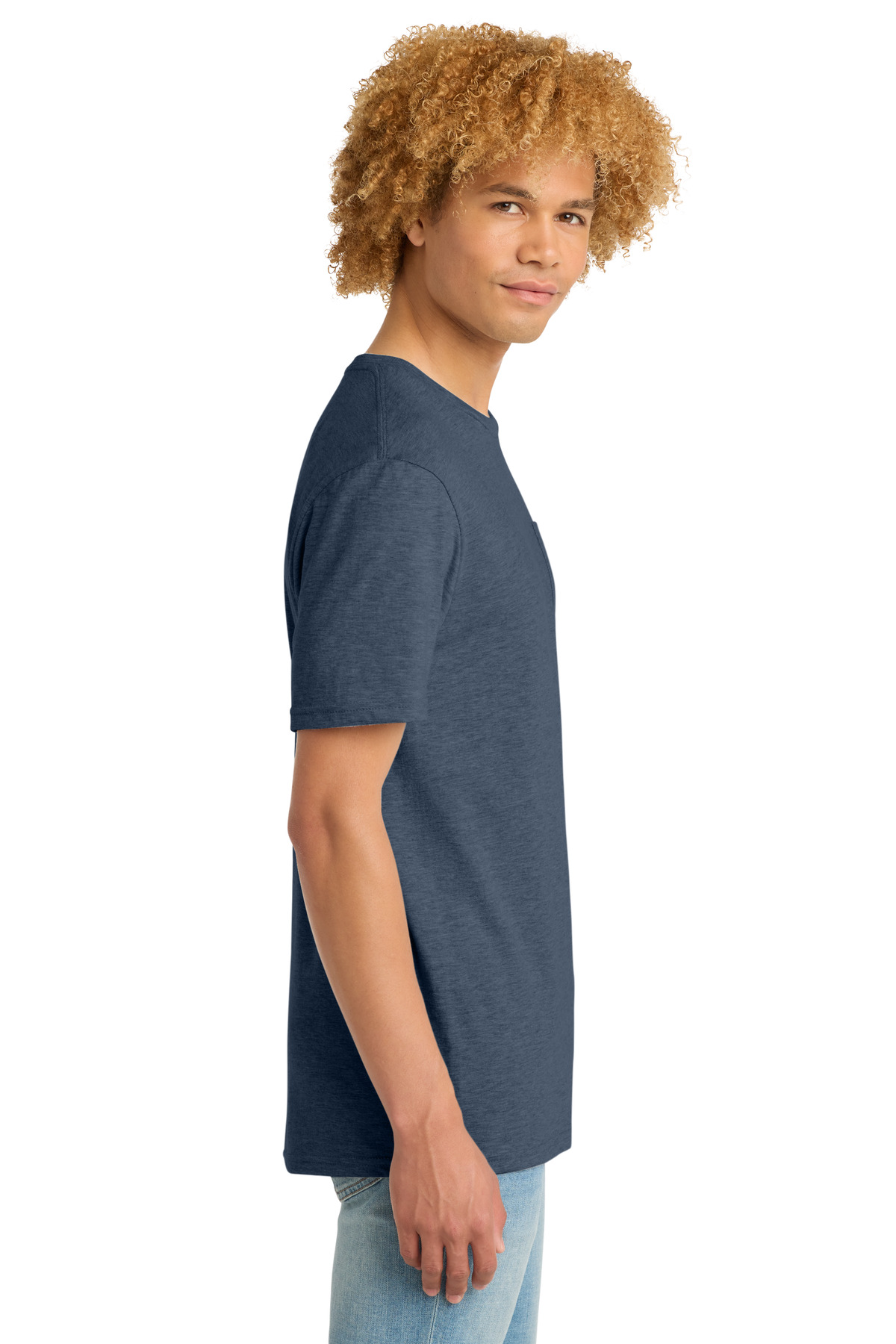 District Very Important Tee with Pocket. DT6000P 11