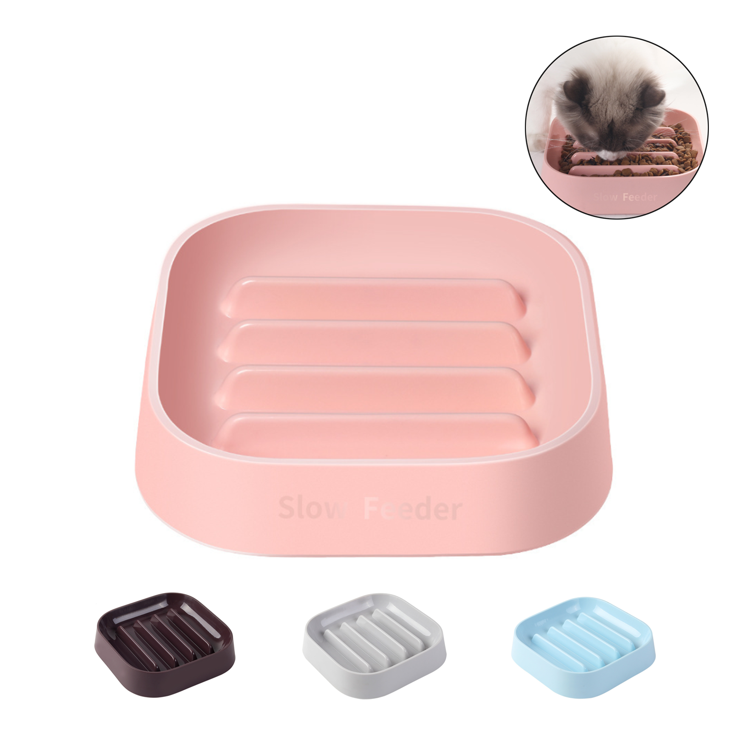 Slow Feeder Pet Bowl 4