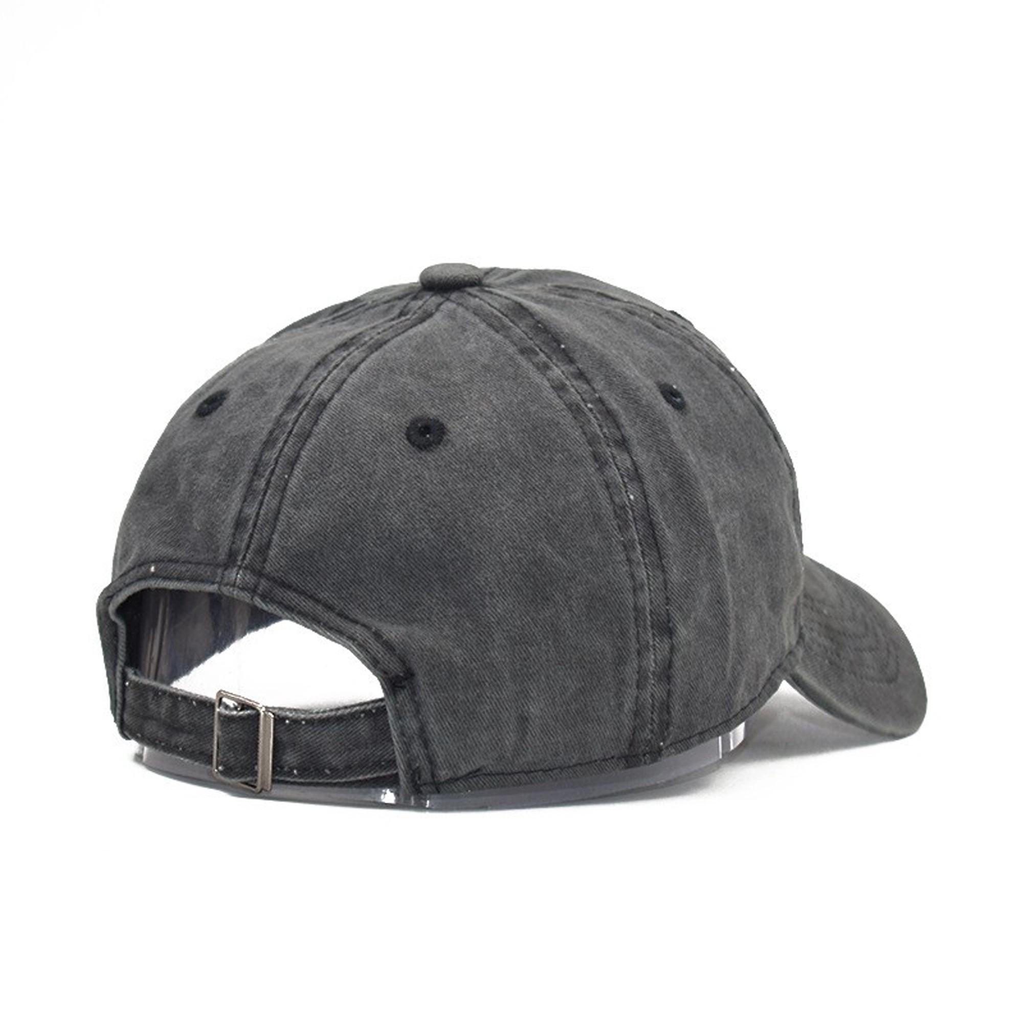 Washed Unstructured Baseball Runner Cap 1