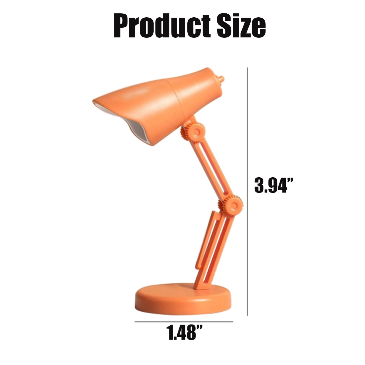 Mini Portable Folding Night Light Bedside Reading Lamp 3