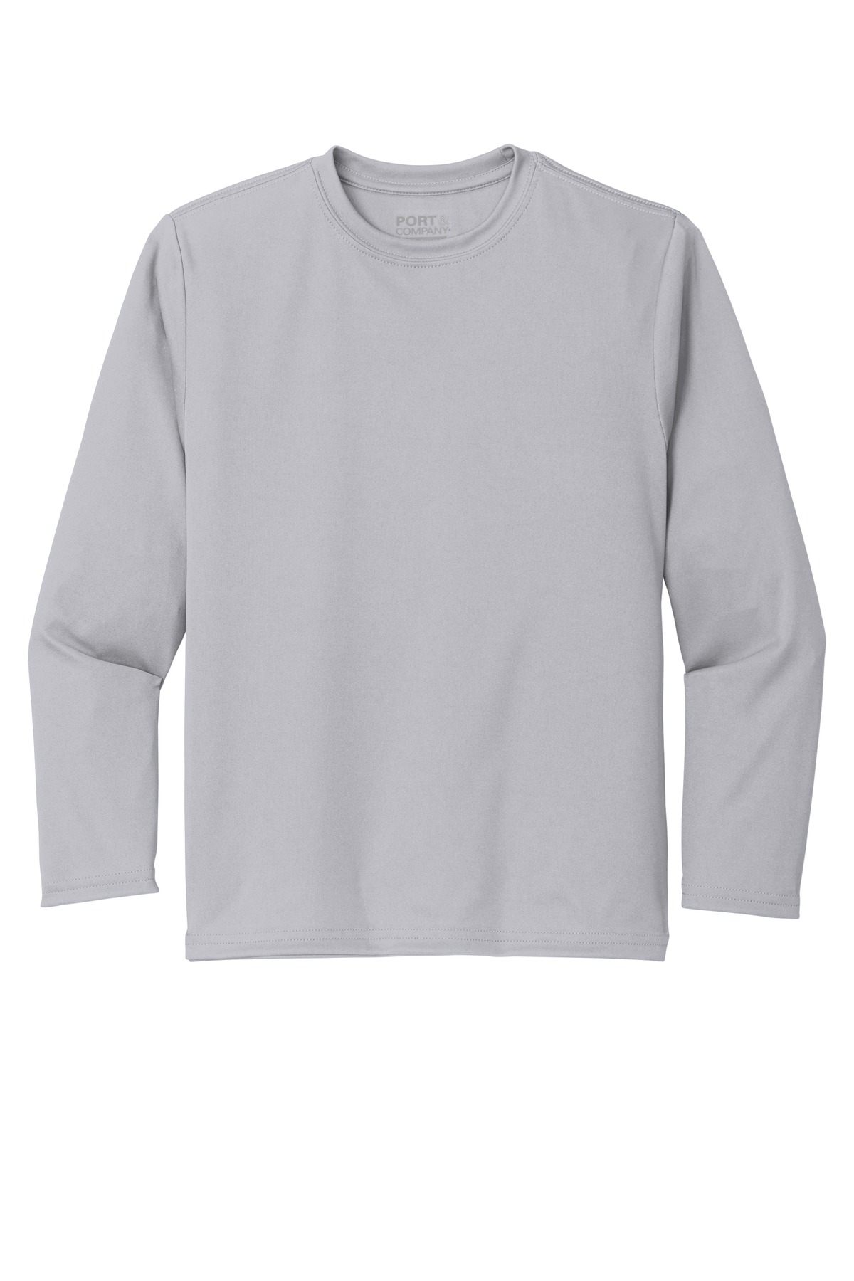 Port & Co Youth Long Sleeve Performance Tee PC380YLS 57
