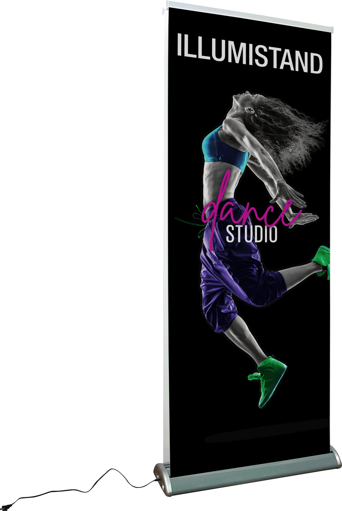 Illumistand Light Up Retractable Banner Stand