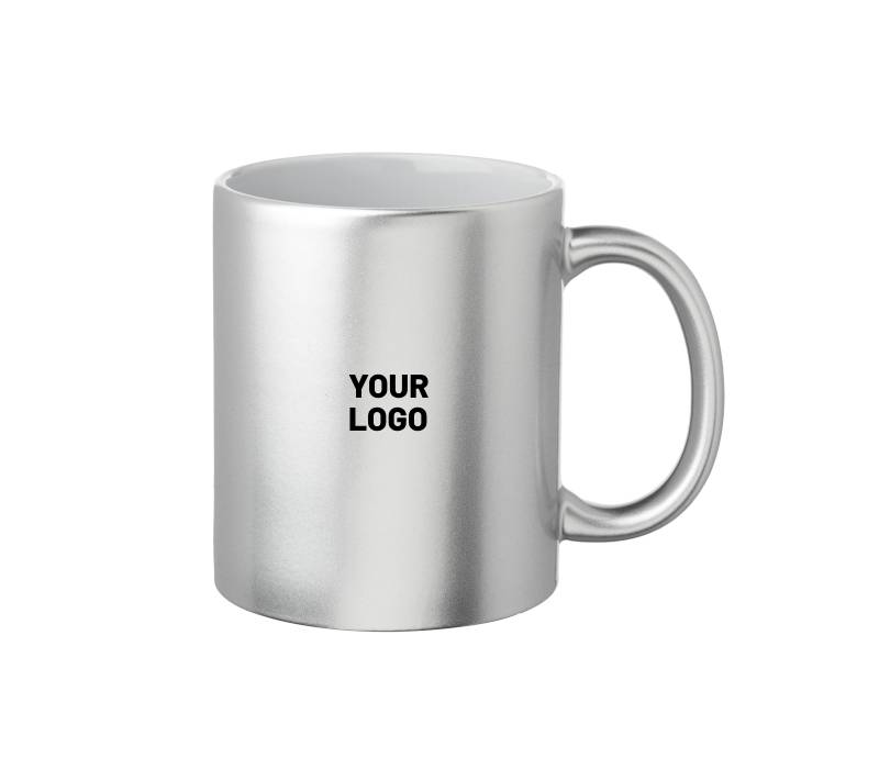 Metallic Stoneware Mug, 11 oz. 1