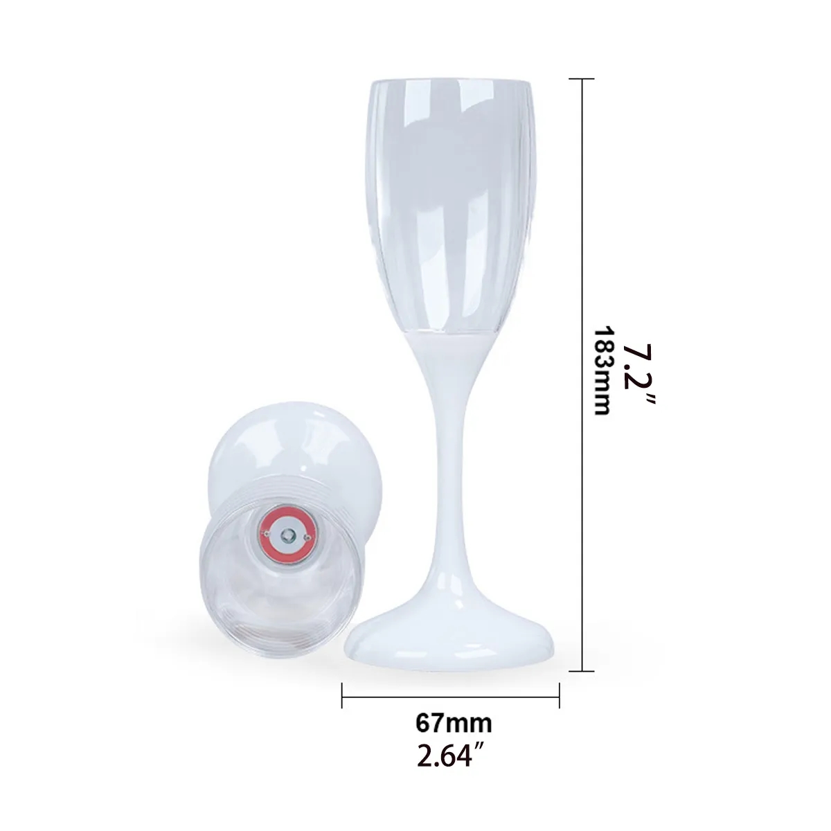 4oz LED Luminous Wine Champagne Cup Party Gift 2