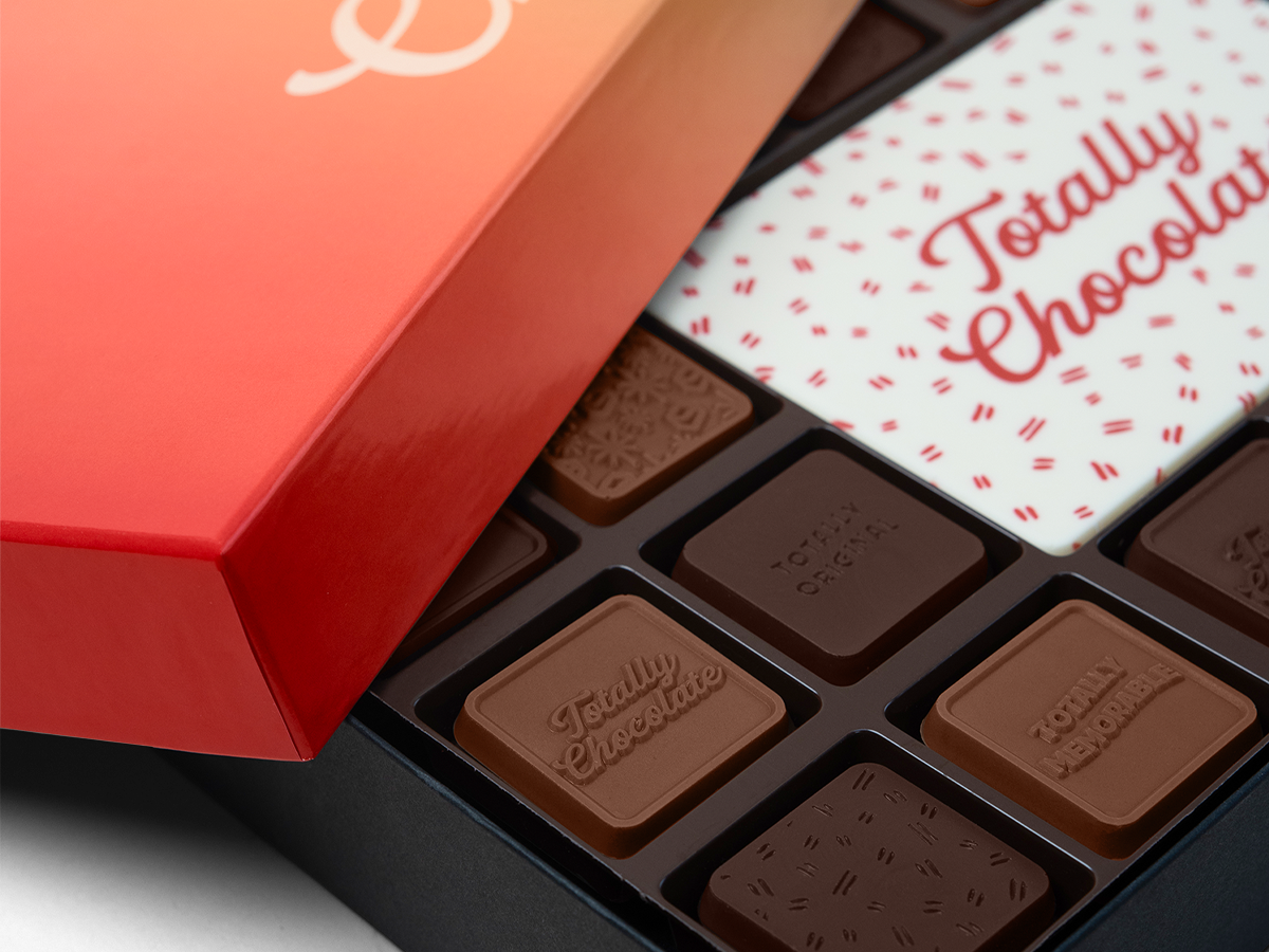 90-Piece Grand Chocolate Gift Set with Luxury Custom Packaging