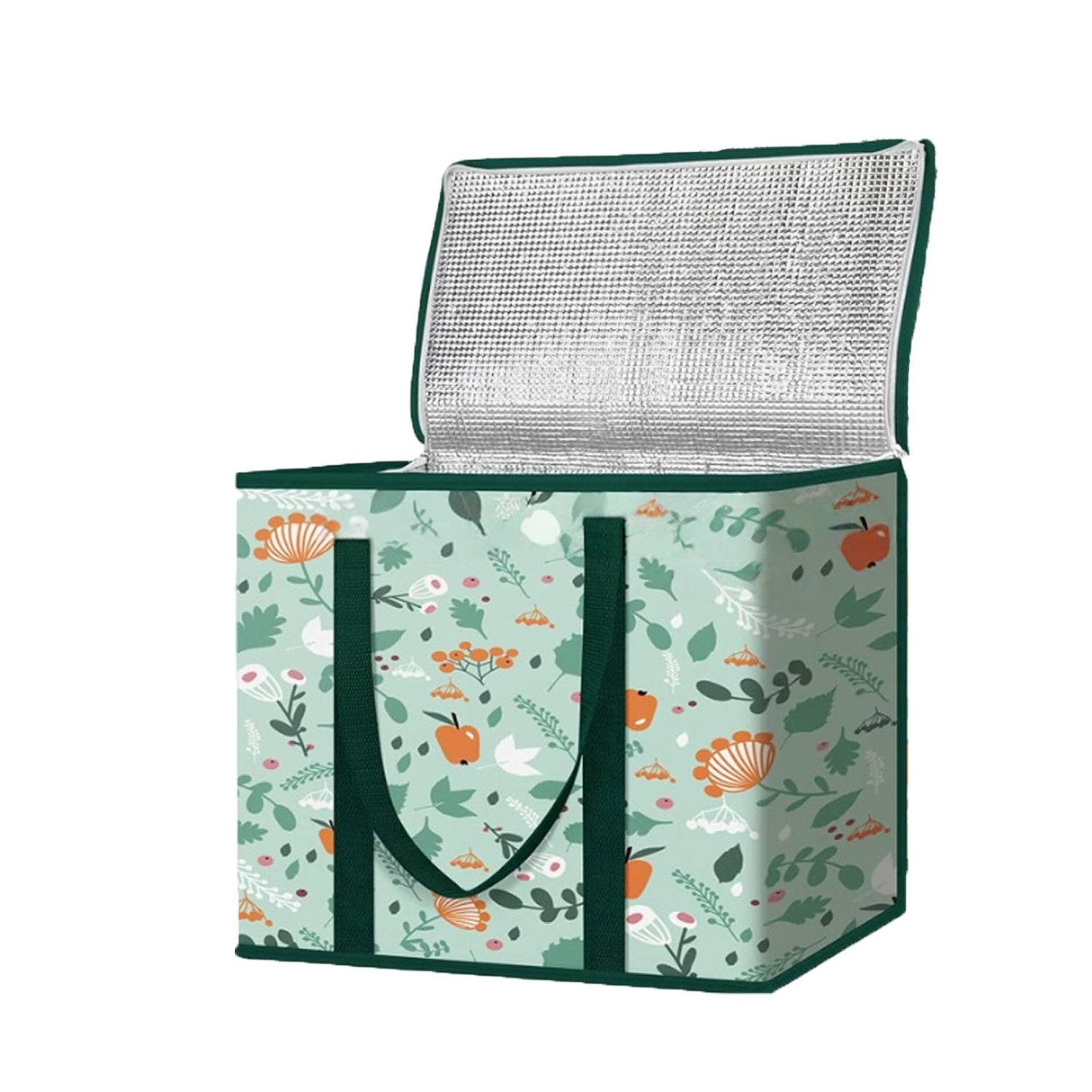 30L Large Capacity Reusable Oxford Insulated Cooler Bag 1