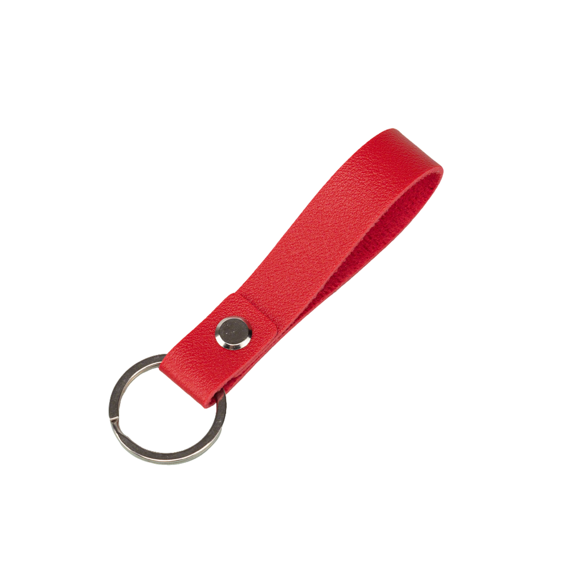 Polyurethane Leather Keychain With Metal Clip 4